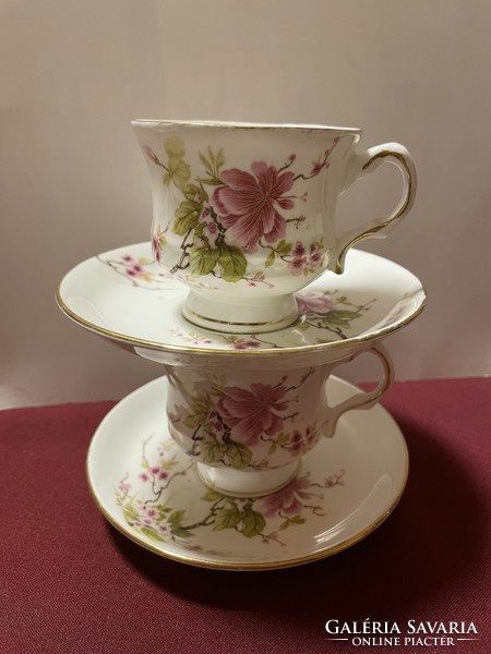Balmoral Castle England Bone China, kávés duók!