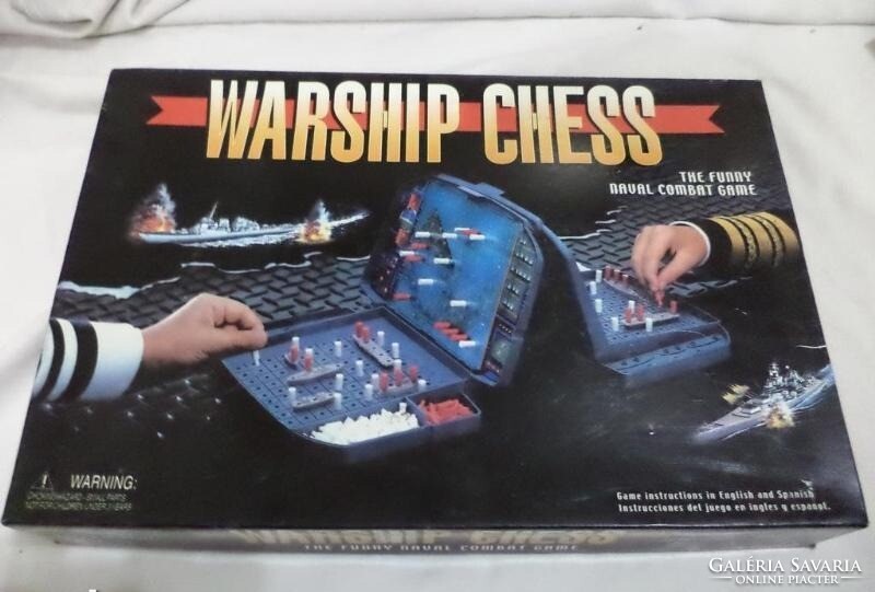 Warship Chess, torpedó társasjáték (2686)