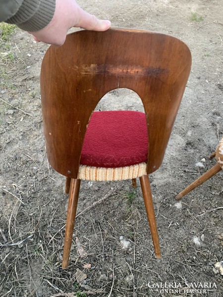 2 db Antonin Suman szék Tatra Nabytok étkezőszék  retro design 2 darab együtt 50ezer