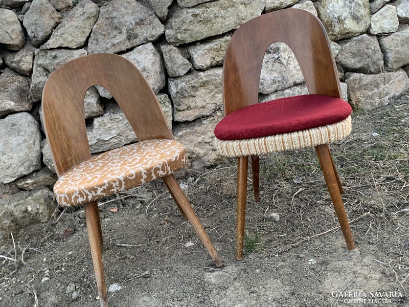 2 db Antonin Suman szék Tatra Nabytok étkezőszék  retro design 2 darab együtt 50ezer
