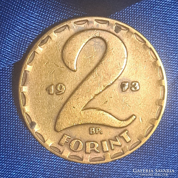 Ritkább R!  1973. 2 Forint (903)