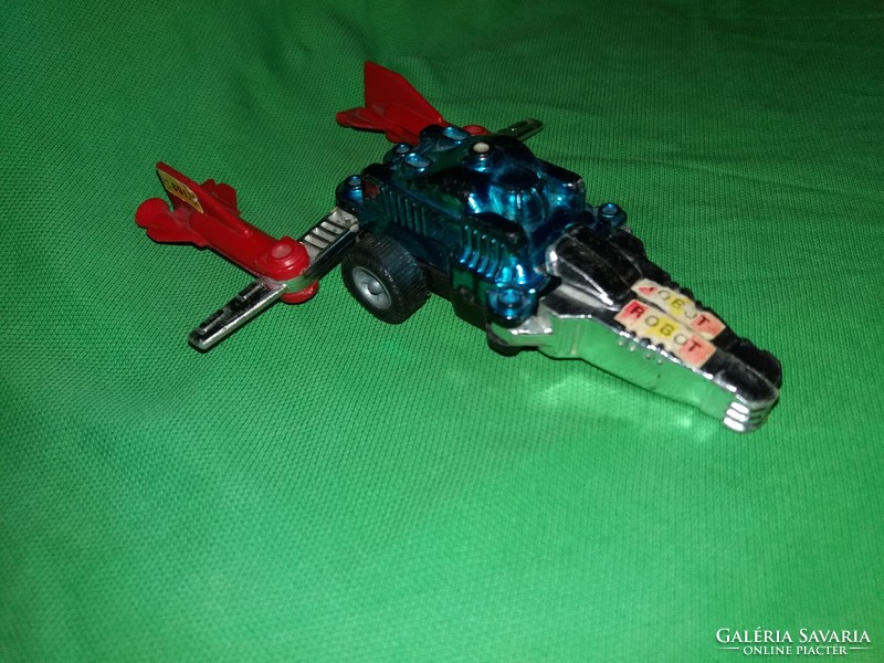 Retro trafikáru magyar kisipari Fém/ műanyag sci -fi TRANSFORMERS robot figura a képek szerint 2