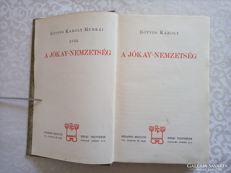 Eötvös Károly: A Jókay-nemzetség - családtörténet Jókai év van!