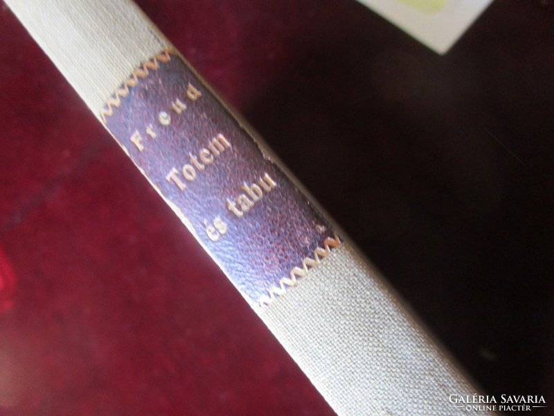 FREUD : TOTEM ÉS TABU vadnépek és neurotikusok lelki élete 1918 EXLIBRIS Dános Árpád KÖNYVTÁR