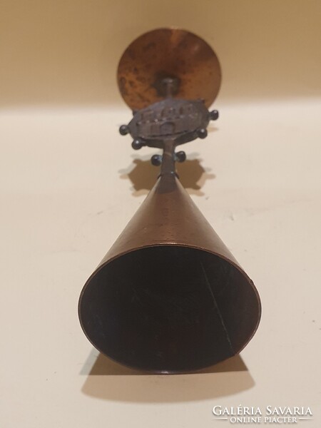 Bronz gyertyatartó (Muharos Lajos)