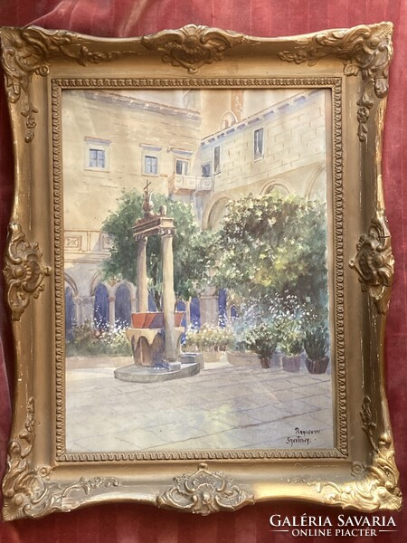 Szvetanay György báró  /1896-1952/   --Ragusa/Szicília/