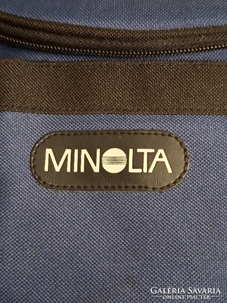 Minolta fotóstáska, hátizsák sok zsebbel
