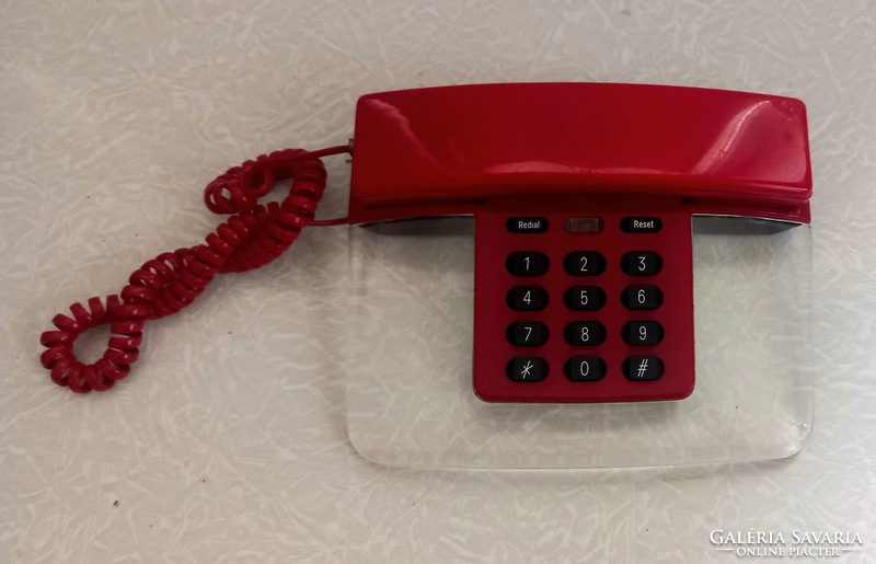 Űrkorszaki postmodern plexi design telefono ALKUDHATÓ