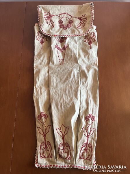 Eredeti szecessziós esernyő vagy sétapálca tartó, előszobai kellék