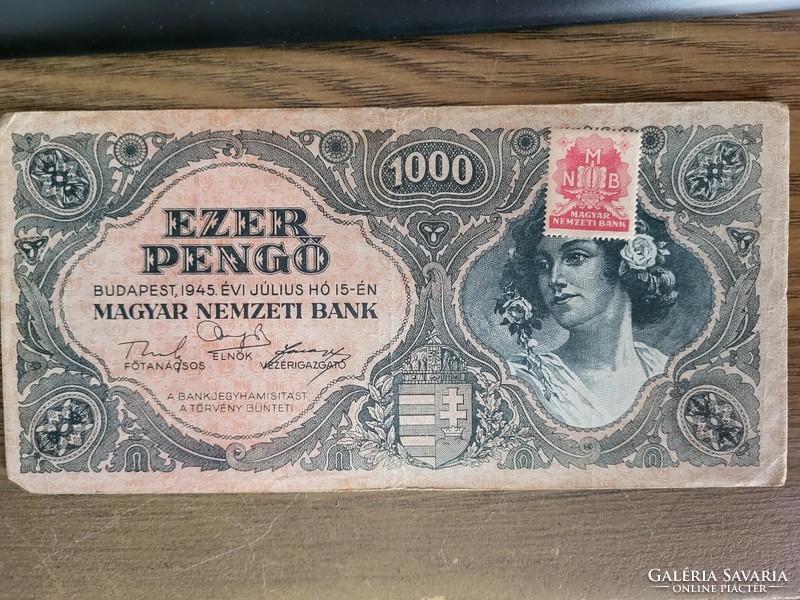 10 db Ezer pengő 1945
