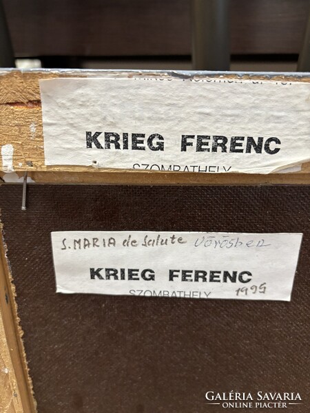 Krieg Ferenc festmény