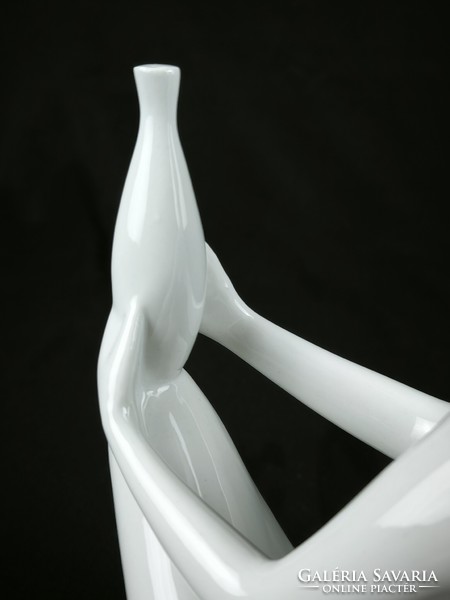 Art deco porcelán akt - Royal Dux - Jitka Forejtová
