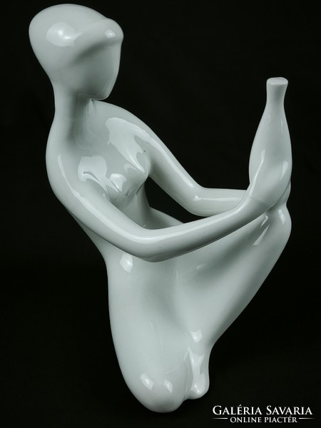 Art deco porcelán akt - Royal Dux - Jitka Forejtová