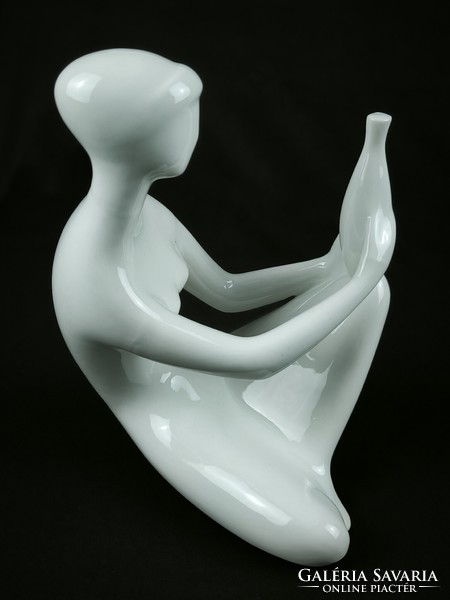 Art deco porcelán akt - Royal Dux - Jitka Forejtová