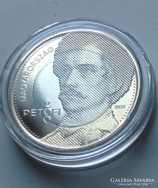 2023 Petőfi 200 Ft rolniból verdefényes UNC KAPSZULÁBAN 1300 Ft sima, 1400 Ft elsőbbségi postával!!