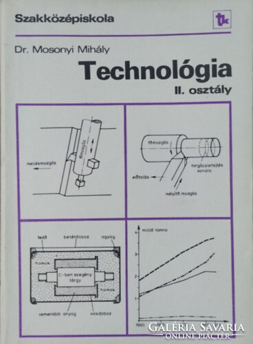 Technológia - A közgazdasági szakközépiskola II. osztálya számára - Mosonyi Mihály
