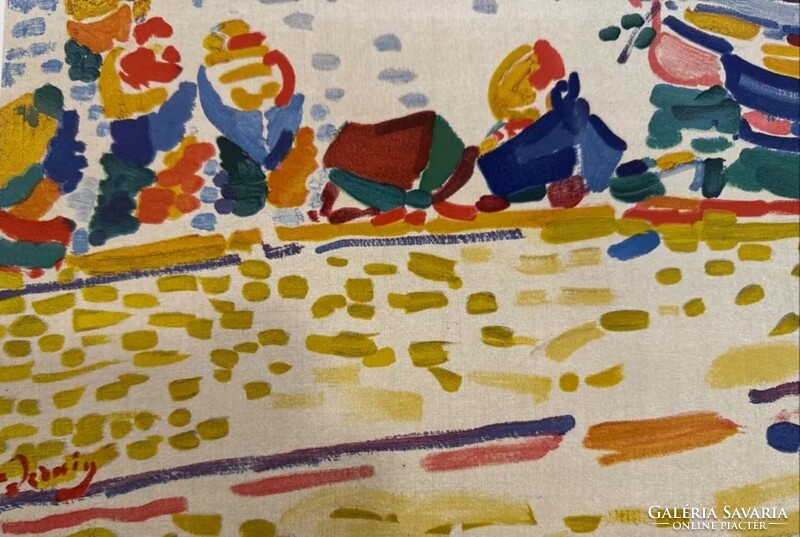 André DERAIN: Collioure kikötője