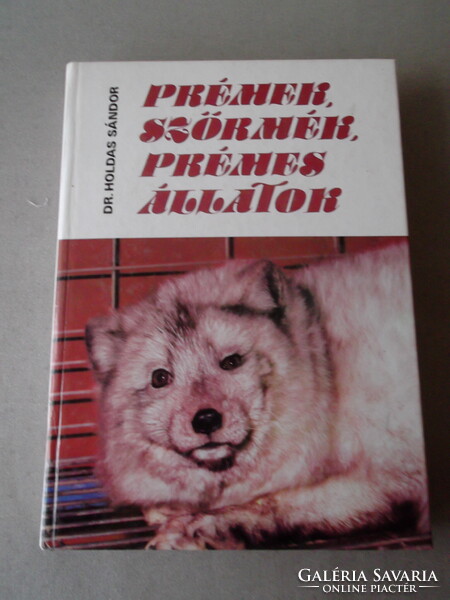 Prémek, szőrmék, prémes állatok c. könyv eladó!