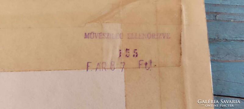 Barcsay Jenő, rézkarc