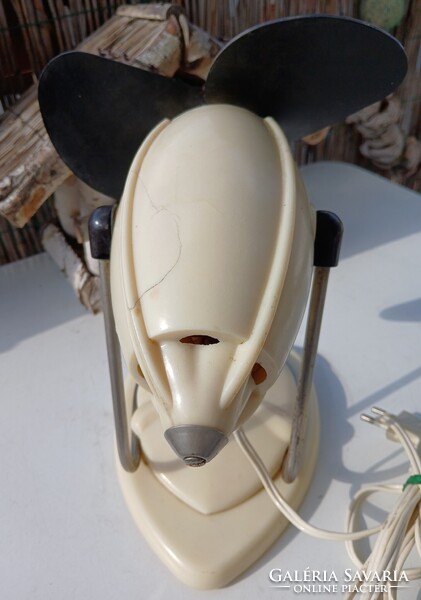 MŰKÖDŐ IMI VIVENTI régi retro magyar asztali ventilátor, 1958-tól.