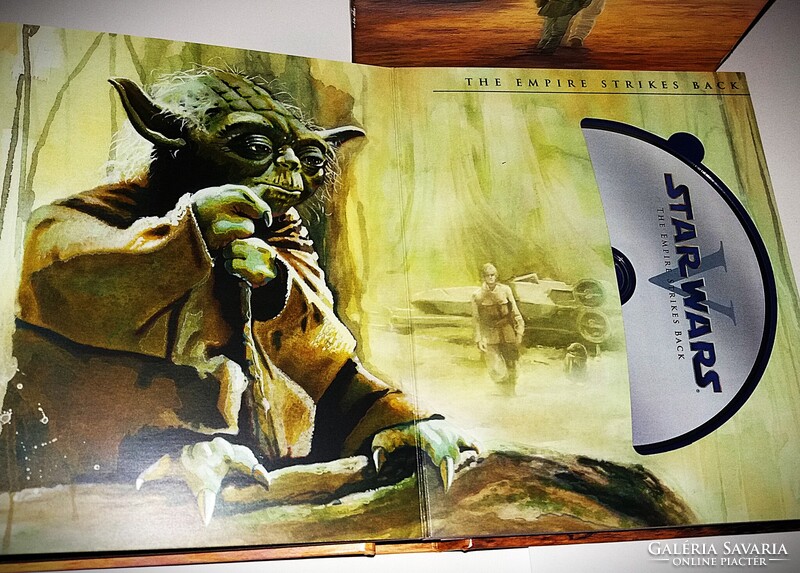 Star Wars - A teljes sorozat (I-VI. rész) (9 Blu-ray) *Díszdobozos gyűjtemény a képek szerint