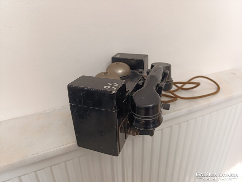 Antik katonai telefon angol készülék militari London 612 1546