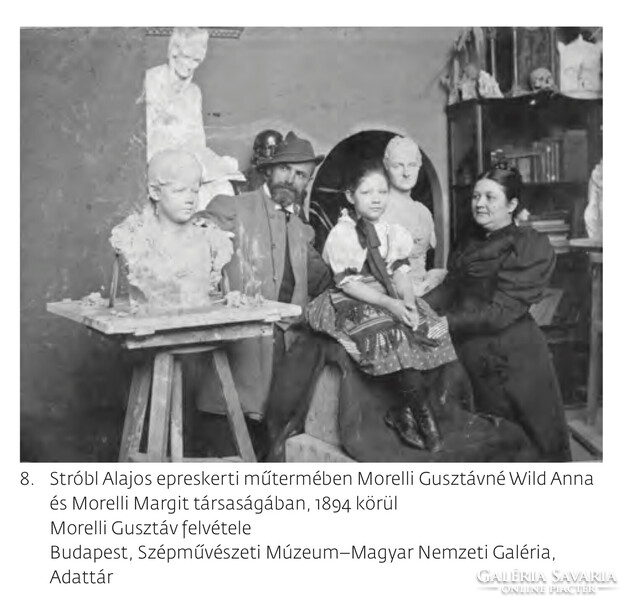 Morelli Gusztáv. Erdötörvény Stróbl Alajos szobra 1893 / Fotó