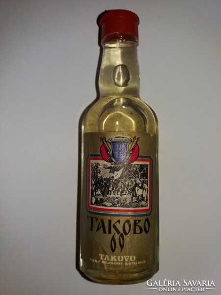Retro YUGOSZLÁV - TAKOVÓ - MINIBÁR italosgyújtemény szeszes ital válogatás a képek szerint 2.