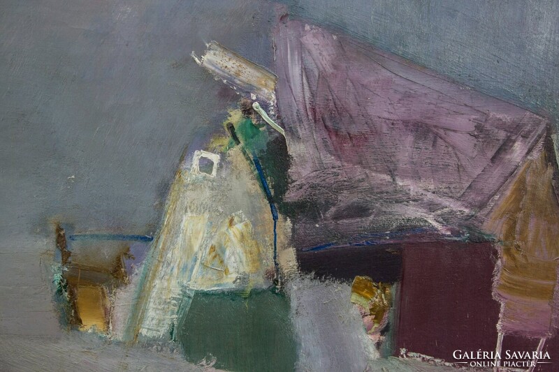 Csavlek András (1942 - ): Tisza 1970, 100x150cm  - 03525