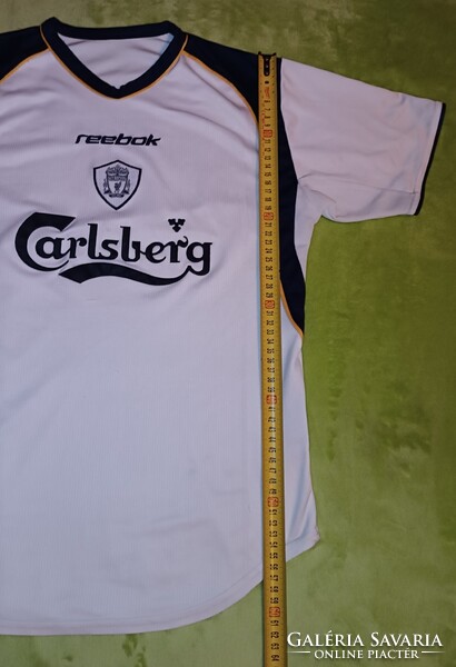 XS-es vintage Reebok Liverpool FC (2001/02) vendég mez
