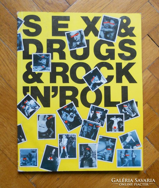 Retro rocktörténeti képes kiadvány
