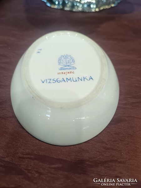 Herendi kînai macao mintás hamutál vizsgamunka ritka