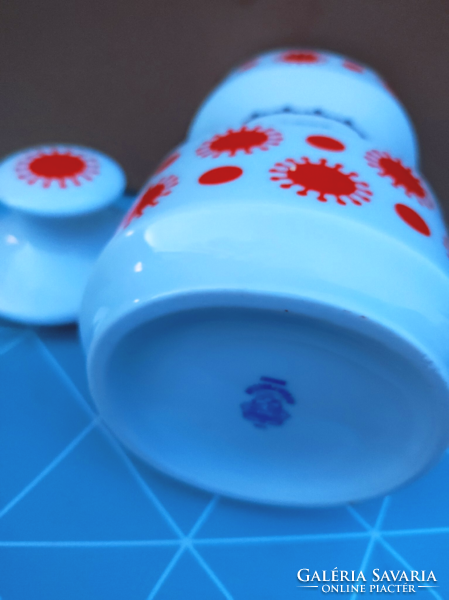 Alföldi napocskás centrum varia porcelán - nagy cukortartó