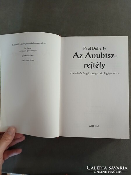 Paul Doherty - Az Anubisz rejtély 