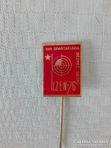 17. belügyi spartakiád Újpesti Dózsa sportlövő Plzen 1976
