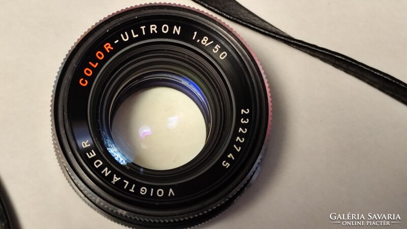 Voigtländer VSL 1 filmes fényképezőgép, Voigtländer Color- Ultron 1,8/50 objektív
