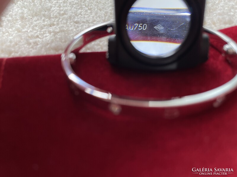 Eredeti Cartier love bracelet gyémántokkal