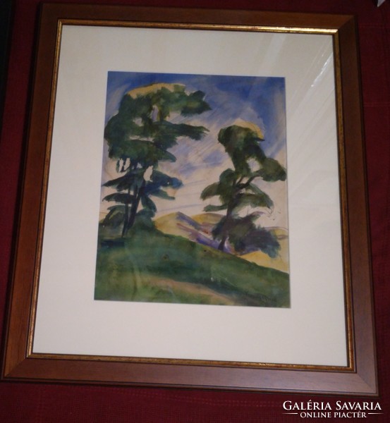 Vince Korda Oil painting 1923