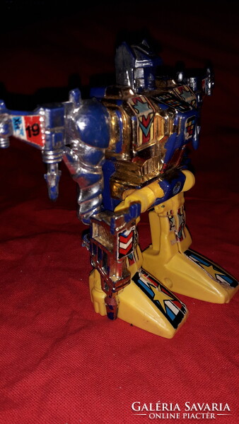 Retro trafikáru nagyméretű ROBOT MAGYAR GYÁRTMÁNYÚ TRANSFORMERS figura 15 cm a képek szerint