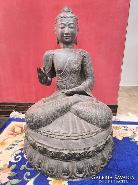 Hatalmas bronz Buddha szobor!