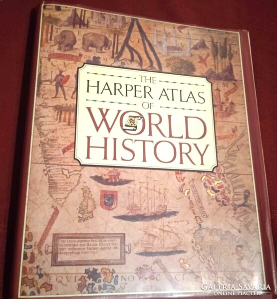 1986 Harpers Atlas of World History  340 pages in good condition Published by Harper and Roy NY
