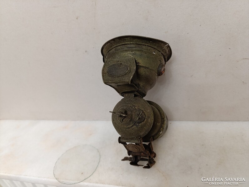Antik bicikli lámpa Alte Fahrradlampe Bicycle Lamp karbid kerékpár gyűjtemény felújítandó 836 1569