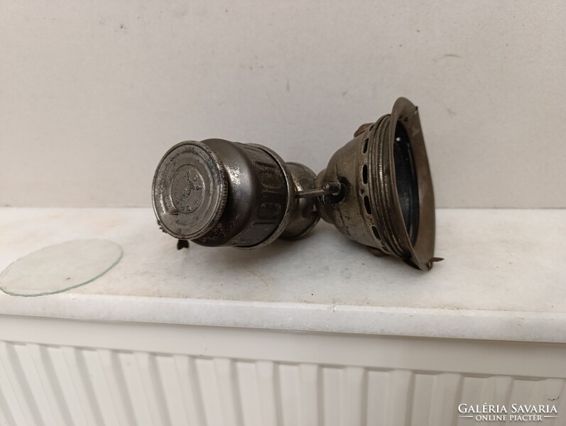 Antik bicikli lámpa Alte Fahrradlampe Bicycle Lamp karbid kerékpár gyűjtemény felújítandó 836 1569