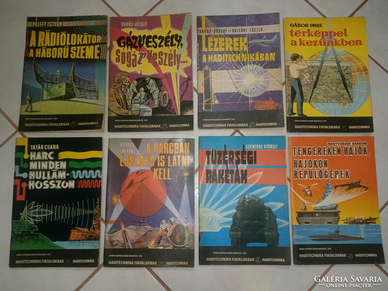 Haditechnika fiataloknak c. sorozat
