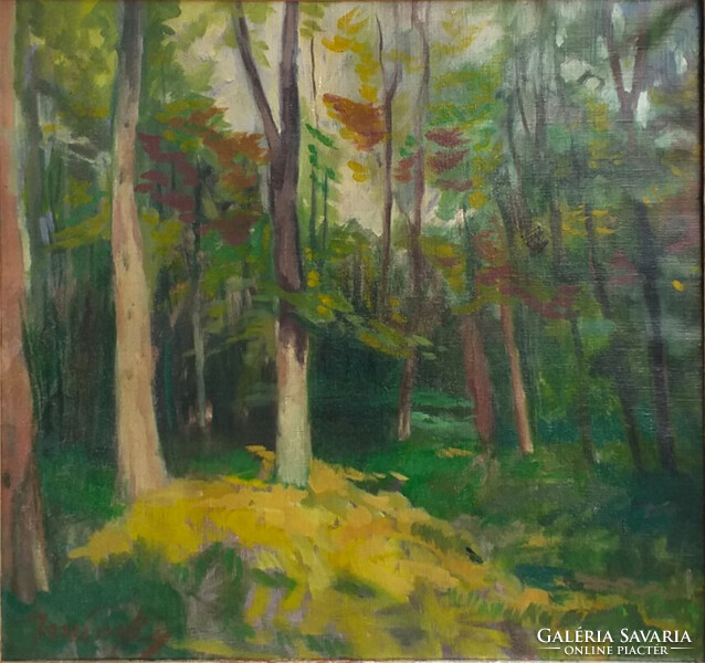 Márffy Ödön (1878-1959) : Erdei tisztás