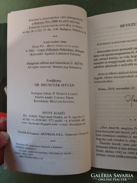 Pio atya (2 db könyv egyben)