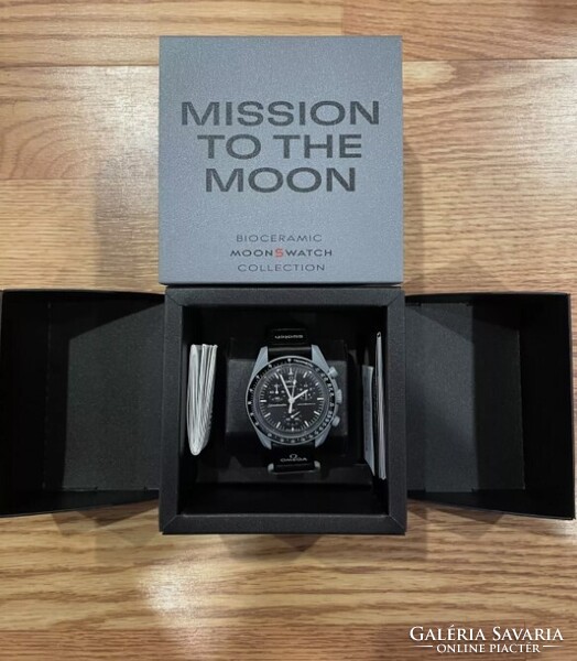 OMEGA karóra,Swatch Moonswatch Speedmaster óra + DOBOZ,összes modell,12 szín-bolygó