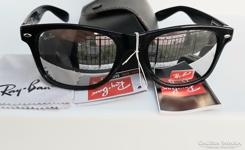RAY BAN NAPSZEMÜVEG TOKKAL, KENDŐVEL,ÚJ!