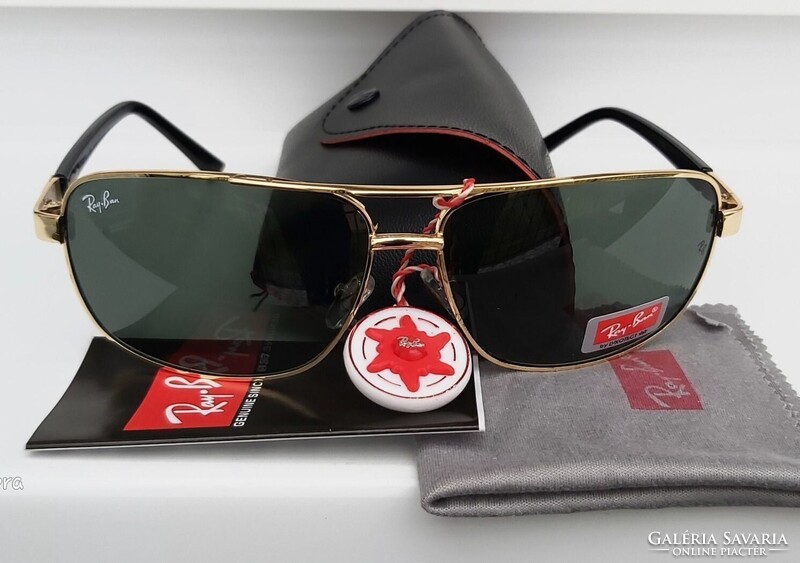 RAY BAN NAPSZEMÜVEG TOKKAL, KENDŐVEL,ÚJ!