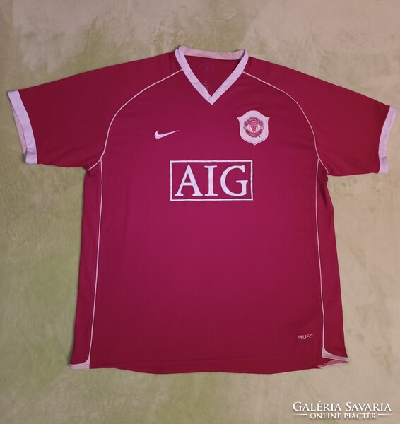2XL-es vintage nike Manchester United FC (2006/07) hazai mez